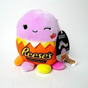 Jeanne Reese's Hershey Kisses Reeses 5” 2022 Mini Squishmallow Easter NWT NEW 😍